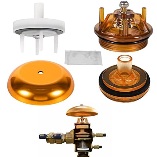For Febco 765-1 Repair Kit, 905-212 Bonnet Poppet Repair Kit & 905-052 Check Valve Assembly & Canopy for Febco 765-1 inch & 1-1/4 inch Backflow Preventer and Vacuum Breaker