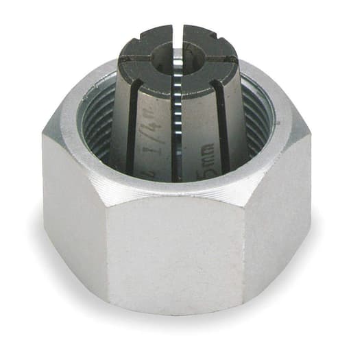 1/4" Self-Releasing Collet and Locking Nut Assembly