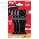 OPEN-LOK™ 1-3/8" HCS Japanese Tooth PRO-CURVE™ Hardwood Multi-Tool Blades