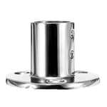 Heavy Dudy Marine Boat Round Base，316 Stainless Steel Yacht Hand Rail Fitting Rail Tube Stanchion Base Column Accessories