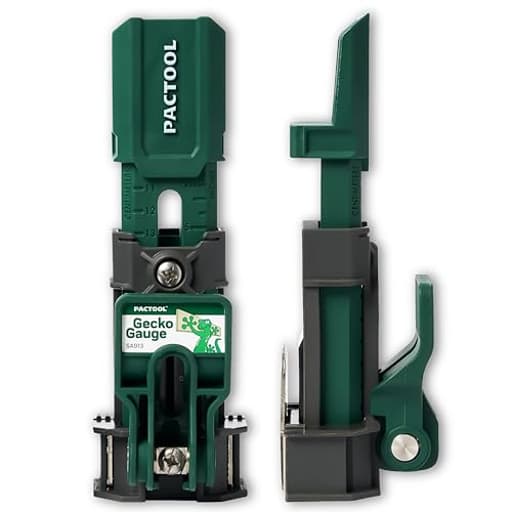 Universal Gecko Gauge Siding Tool – One-Person Installation for Hardie® Fiber Cement & LP® SmartSide® Engineered Wood, Durable Grip, Heavy-Duty Support for 12’ & 16’ Planks