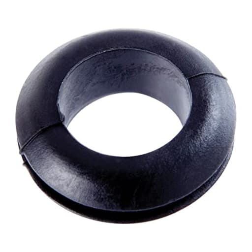 Specialty Hardware 61502 Grommet, 1/2 in Id X 13/16 in Od X 9/32 in T, Rubber, Black