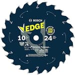 10 in. 24-tooth cordless circular saw blade (general purpose)