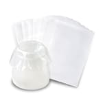 Paint Sprayer Parts, 50 Pcs Paint Sprayer Bags, 7.8'' X 11.8'' Sprayer Cup Liners, Transparent Spray Gun Cup Canister Liners for Wagner Paint Sprayer