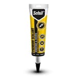 Siliconized Super Acrylic Latex Sealant, Indoor & Outdoor Paintable Caulk - Flexible, Weather & Moisture Resistant, White Caulking for Baseboards, Windows, Doors & More - 5.5 oz
