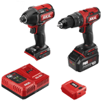 PWR CORE 20 Brushless 20V Hammer Drill & Impact Driver Kit