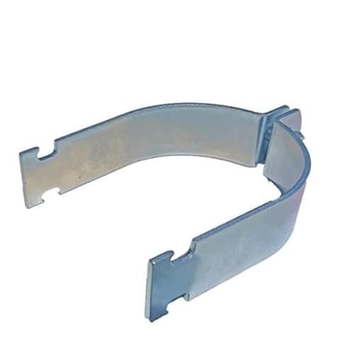 3-in Universal Pipe Strap for Strut Channel Accessory, Silver