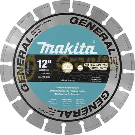 12" Diamond Segmented Blade - General Purpose