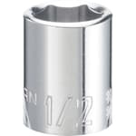 3/8 Dr 6-Point Shallow Socket 1/2
