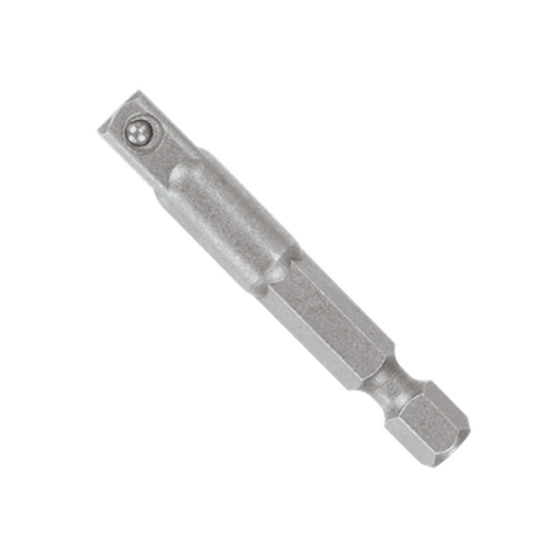 Extra Hard 1/4 in male square drive for socket adapter x 1-1/8 in