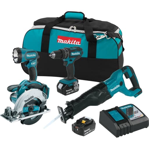 18V LXT Cordless 4-Piece Combo Kit