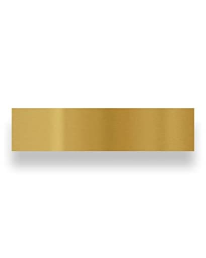 Magnetic Kick Plate, Aluminum, Brass Finish 8 x 34”, 852750