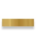 Magnetic Kick Plate, Aluminum, Brass Finish 8 x 34”, 852750