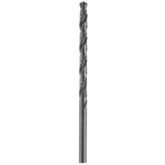 12 pc. 3 Dia. x 3-3/4 in Wire Gauge Black Oxide Drill Bits