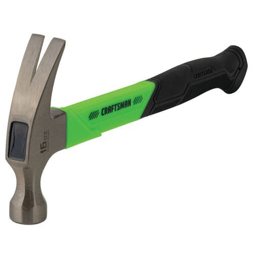 Fiberglass High-Visibility General Purpose Hammer