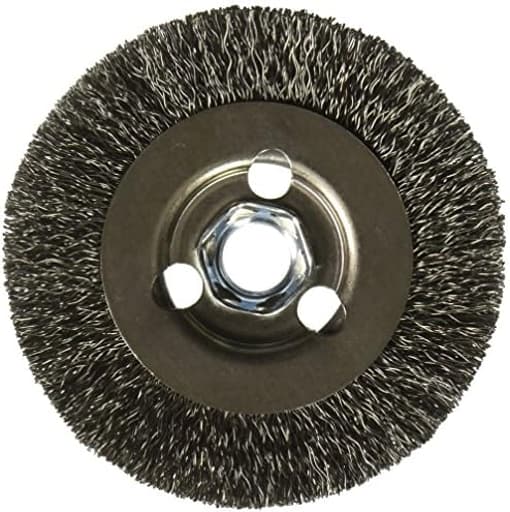 4 in. crimped wire wheel