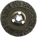 4 in. crimped wire wheel