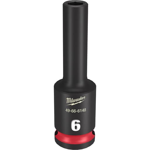 SHOCKWAVE Impact Duty 3/8 Drive 6MM Deep 6 Point Socket