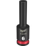 SHOCKWAVE Impact Duty 3/8 Drive 6MM Deep 6 Point Socket