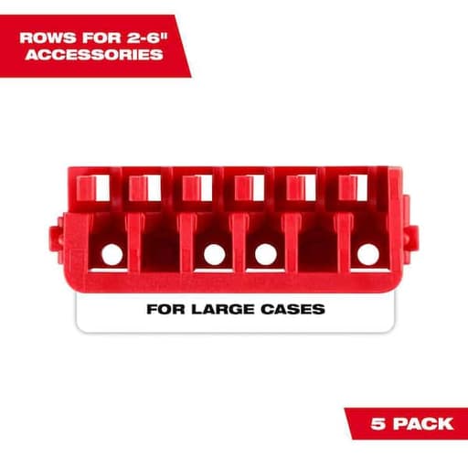 Large Case Rows for Impact Driver Accessories