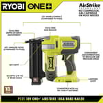 18V ONE+ AirStrike 18GA Brad Nailer Kit