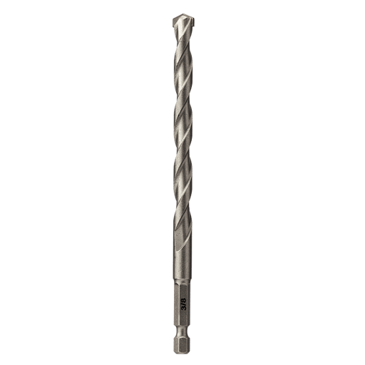 3/8 x 4 In. Carbide Tipped Masonry Drill Bit