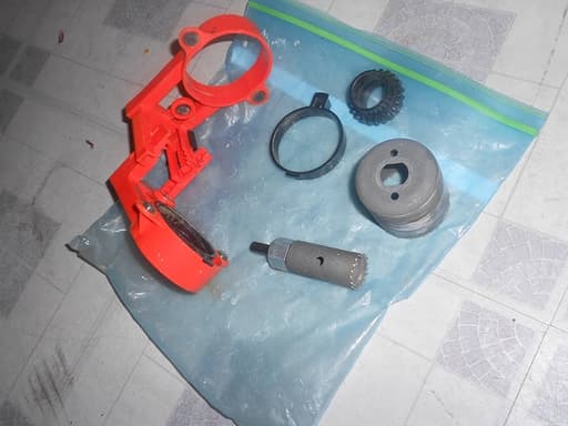 2-1/8" Wood Door Lock Installation Kit