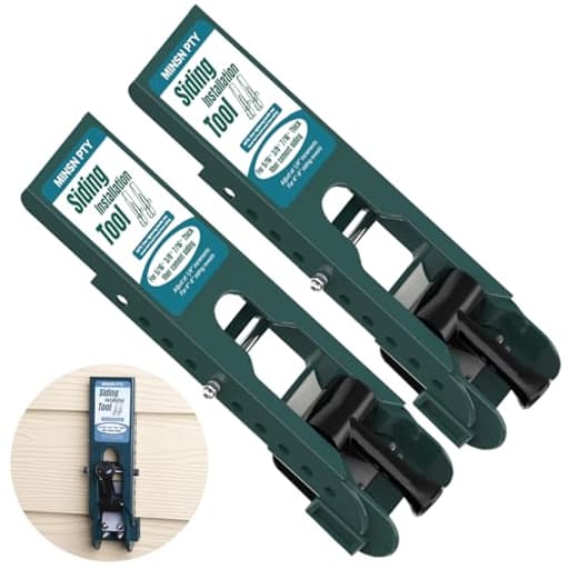 Upgraded Siding Installation Tools for 5/16-Inch, 3/8-Inch, 7/16-Inch Fiber Cement Lap Siding - Gauge With Adjustable Reveals, Polycarbonate Body, 2 Packs