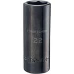 1/2-in Drive 22mm Metric Deep Impact Socket