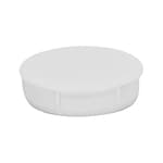 Hardware 35mm (1-3/8") Plastic Hole Plug, White, 10 Pack ROKHP35WH