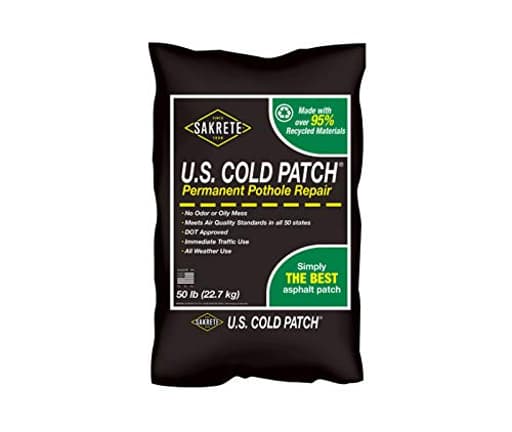 | U.S. Cold Patch Permanent Pothole Repair | 50 lb