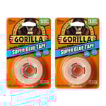Super Glue Tape, Multi-Purpose, Permanent, Double Sided, High Tack, 5/8in x 20ft, Clear
