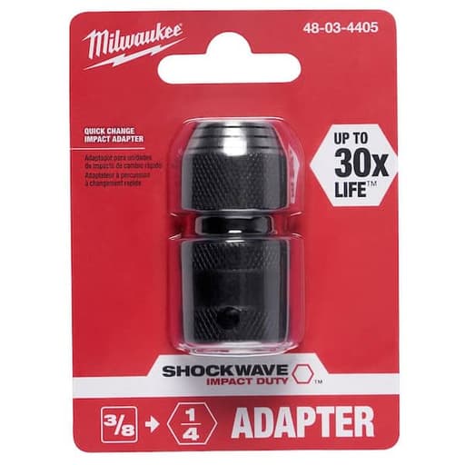 1/4" Hex Adapter Sq 3/8"