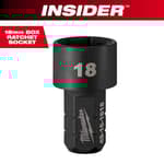 INSIDER Box Ratchet Socket 6 Point 18mm
