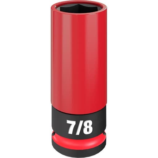 Impact Duty 1/2 Drive 7/8 SAE Lug Nut Wheel Socket