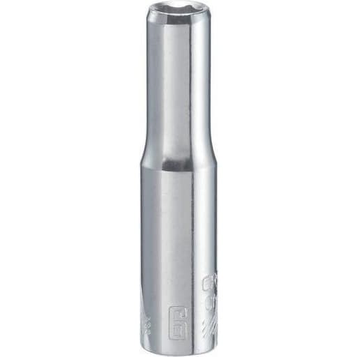 Deep Socket, Metric, 1/4-Inch Drive, 6Mm, 6-Point
