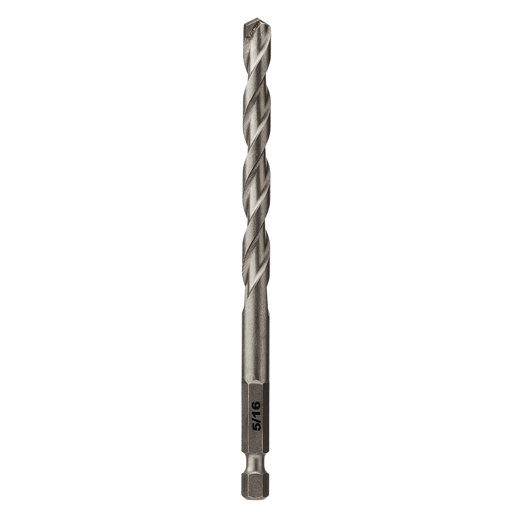 5/16 x 5 in Carbide Tipped Masonry Drill Bit