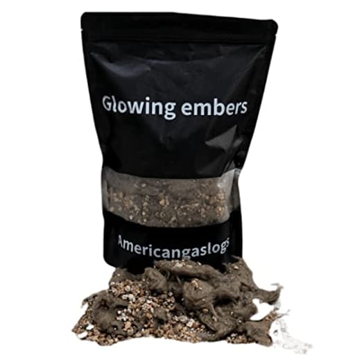 Glowing Embers 7 oz Bag for Gas Logs-Gas Fireplace