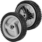 2 Pack 583719501 194231X460 Front Lawn Mower Wheels Compatible for Craftsman Lawn Mower Parts Husqvarna & HU Front Wheel Drive Self Propelled Lawn Mower