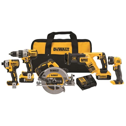 20V MAX XR 5-Tool Combo Kit