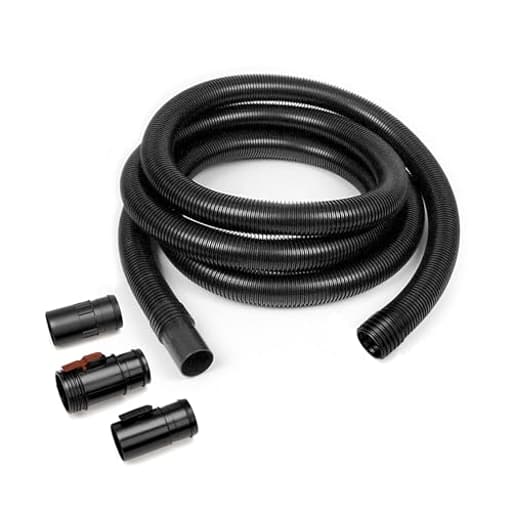 Shop Vacuum Accessories WS25022A Extra Long Hose Attachment, 2-1/2-inch x 20-feet Locking Hose for Wet Dry Shop Vacuum Cleaners