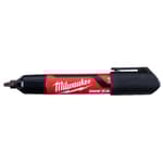 INKZALL Large Chisel Tip Black Marker