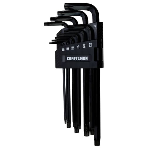 10pc Ball-End Hex Key Set (TORX)