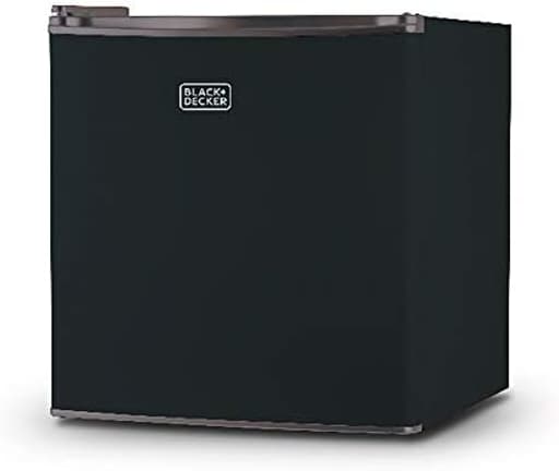 1.7 Cu. Ft. Energy Star Refrigerator with Freezer, Black