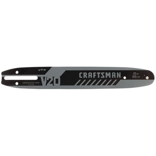 12 in Replacement Chainsaw Bar