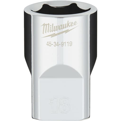 1/2" Drive 18MM Metric 6-Point Socket