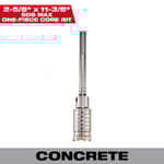 2-5/8" X 11-3/8" One Piece Core Bit