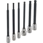 3/8-in Drive SAE Long Ball Hex Bit Socket Set