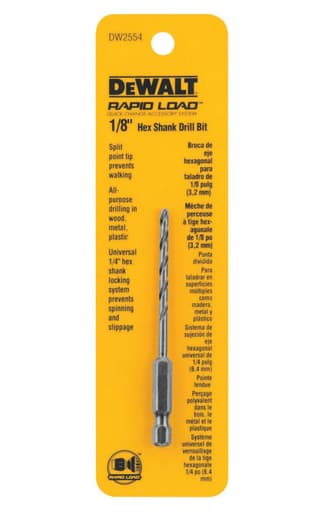 1/8" Hex Shank Drill Bit