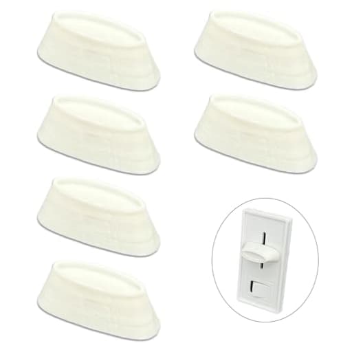 6pcs Dimmer Switch Knobs, Replacement Universal Dimmer Knob for Ceiling Lights & Wall Switches,PETG Material Split Slider, White,Compatible with Lutron Skylark Fan Control